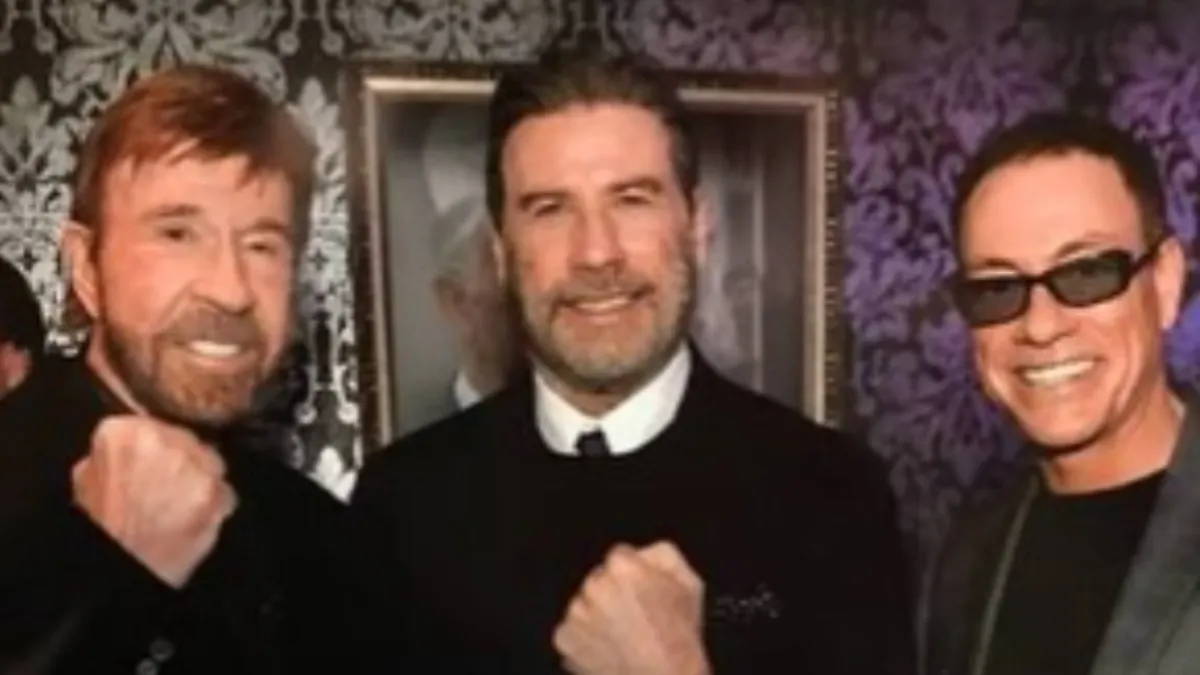 Sylvester Stallone, Van Damme y Dolph Lundgren despidieron a Chuck Norris en Hollywood