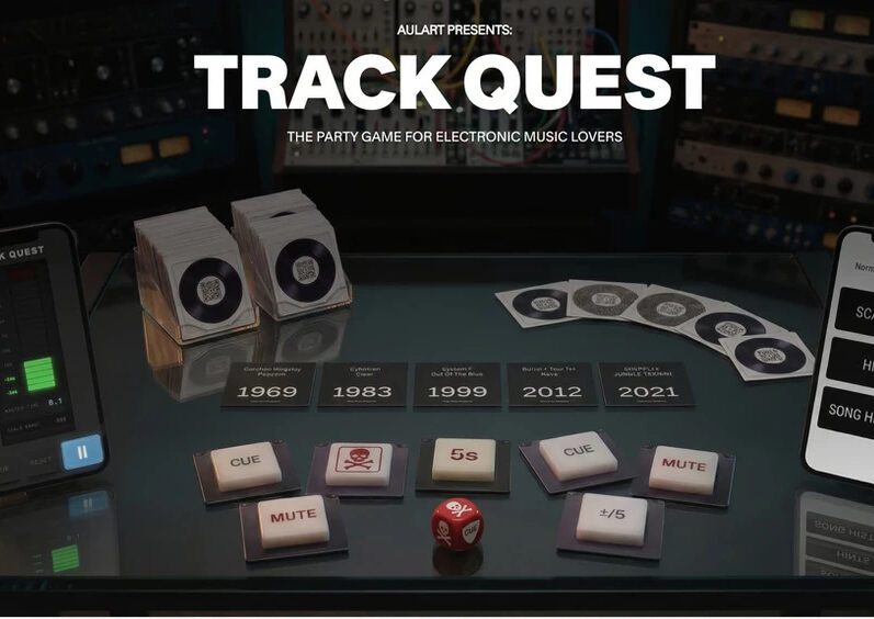 TRACK QUEST: el primer juego de mesa que convierte la historia de la música electrónica en una experiencia interactiva
