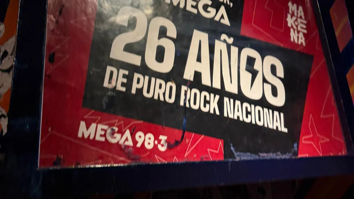 Mega 98.3 cumplió 26 años a puro rock nacional