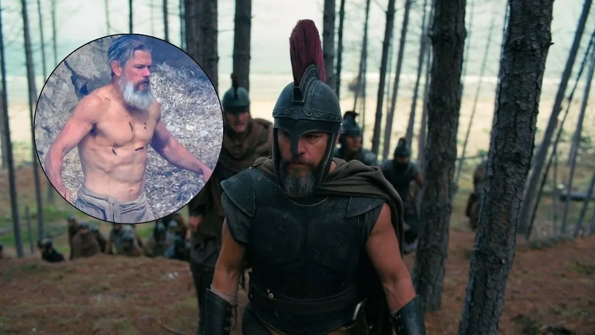 El increíble cambio que tuvo que hacer Matt Damon para la película «La Odisea»