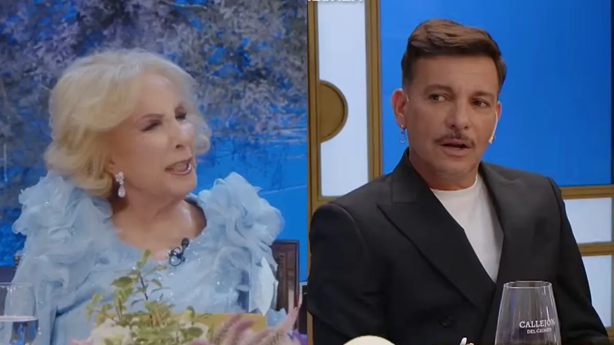 Fuerte reclamo de Mirtha Legrand a Martín Bossi: «Feo lo que dijiste»