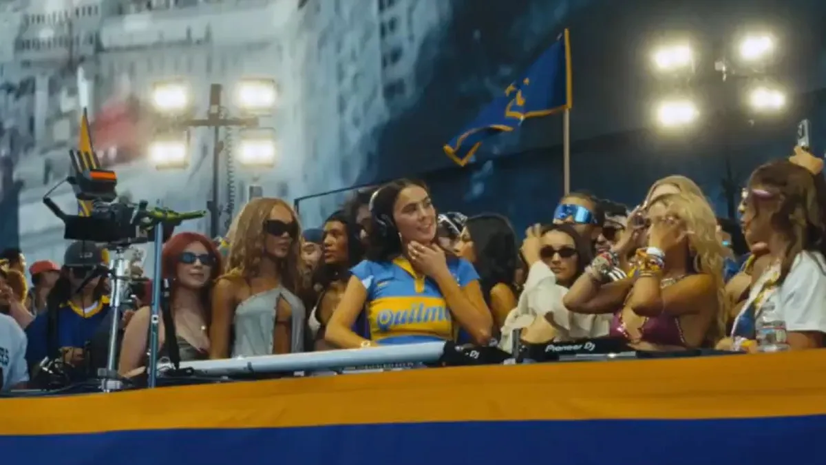 Quién es Zulan, la DJ argentina que hizo delirar al festival Coachella con la camiseta de Boca