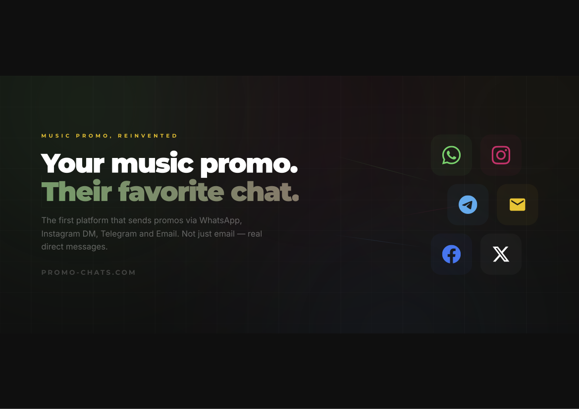 Adiós al inbox saturado: Promo-Chats lleva las promos musicales al mensaje directo
