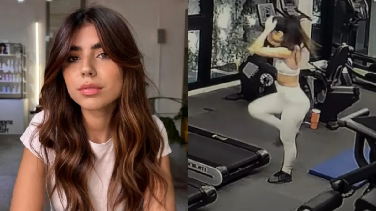 Video: así fue el accidente que sufrió Cami Mayán en el gimnasio