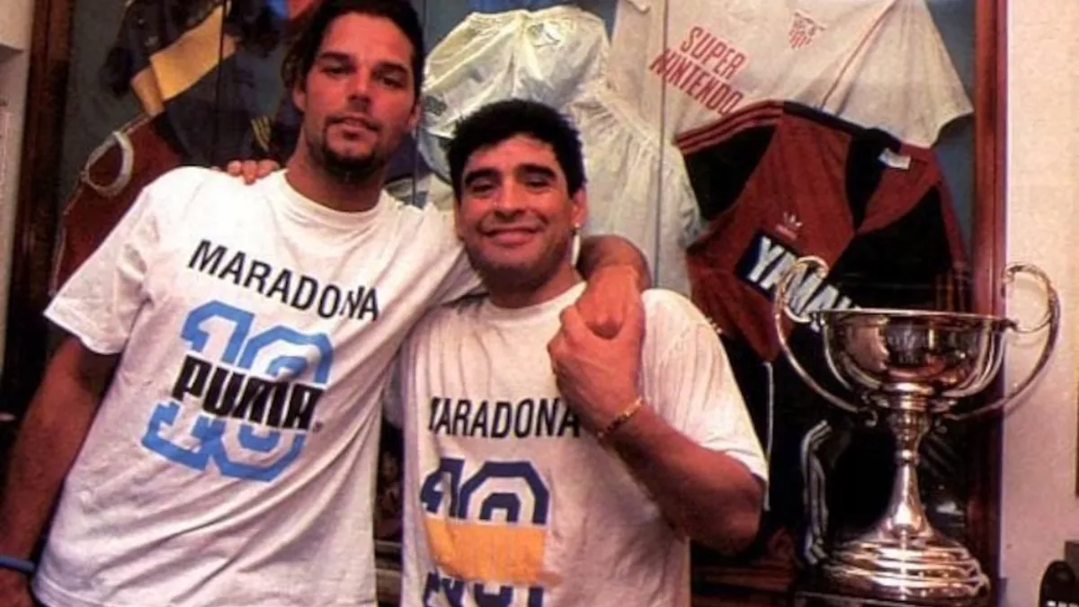 Claudia Villafañe dio detalles del operativo para llevar a Ricky Martin a comer con Diego Maradona