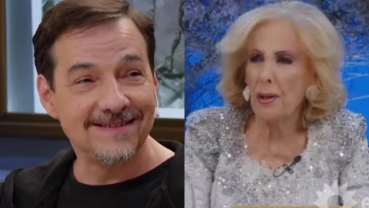 Fernán Mirás conmovió a Mirtha Legrand al recordar el ACV que sufrió: «Nací de nuevo»