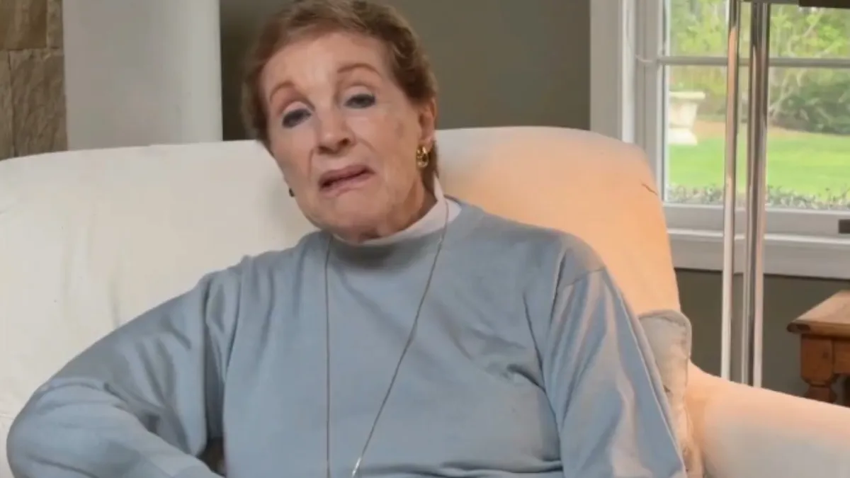 La conmovedora reaparición de Julie Andrews, a los 90 años: su mensaje sobre el Parkinson