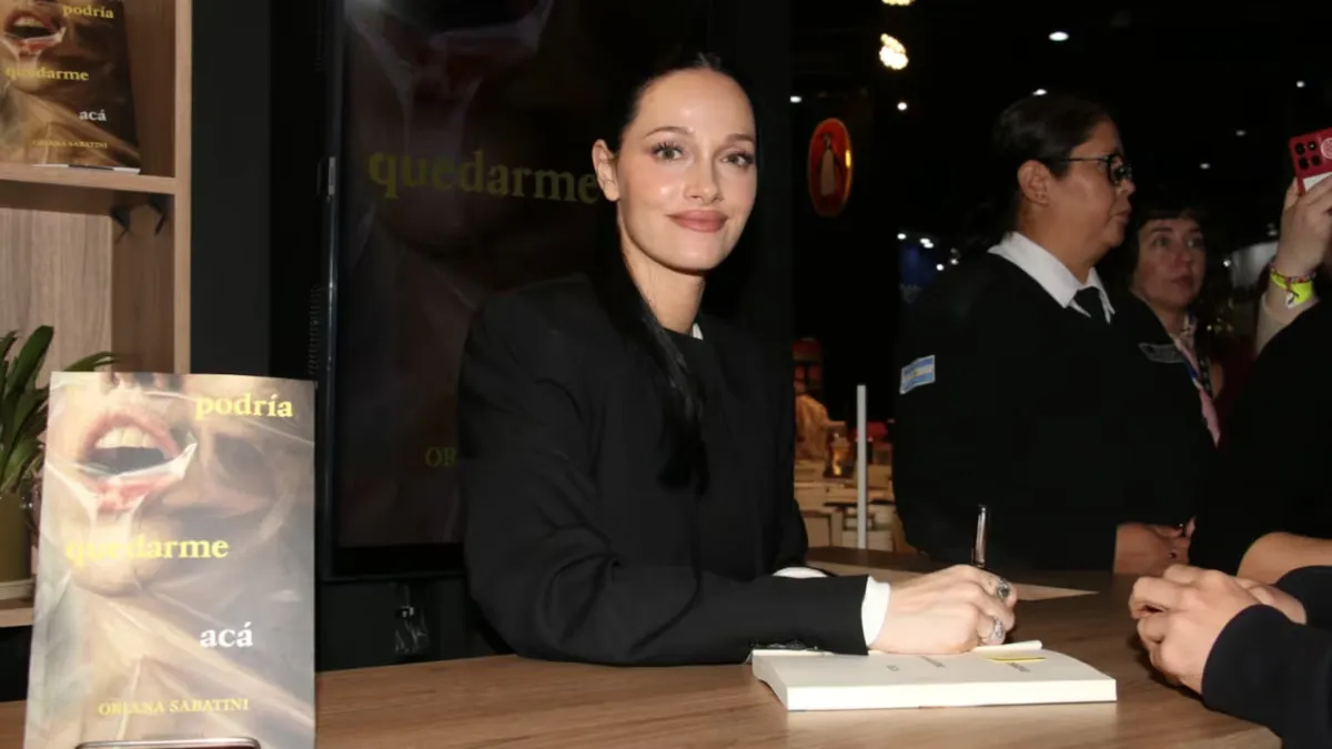 Oriana Sabatini presentó su primer libro y reveló que perdió un embarazo mientras lo escribía