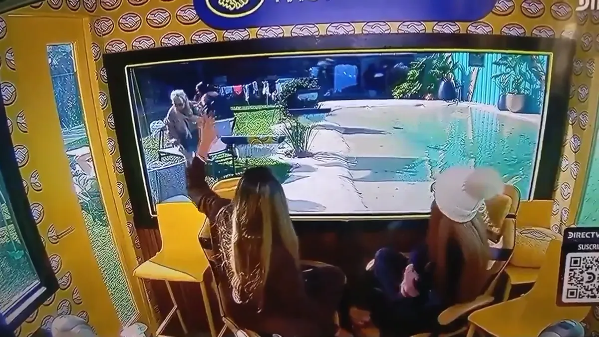 Escándalo: una persona apareció por los techos de la casa de Gran Hermano y cortaron la transmisión