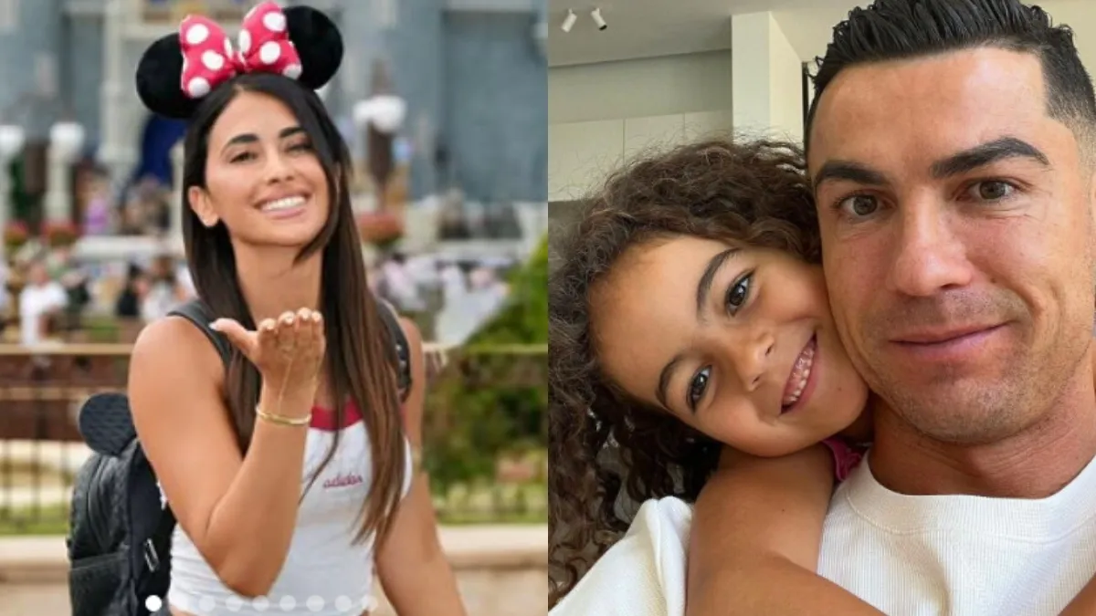 Video: la hija mayor de Cristiano Ronaldo se ganó la atención de Antonela Roccuzzo