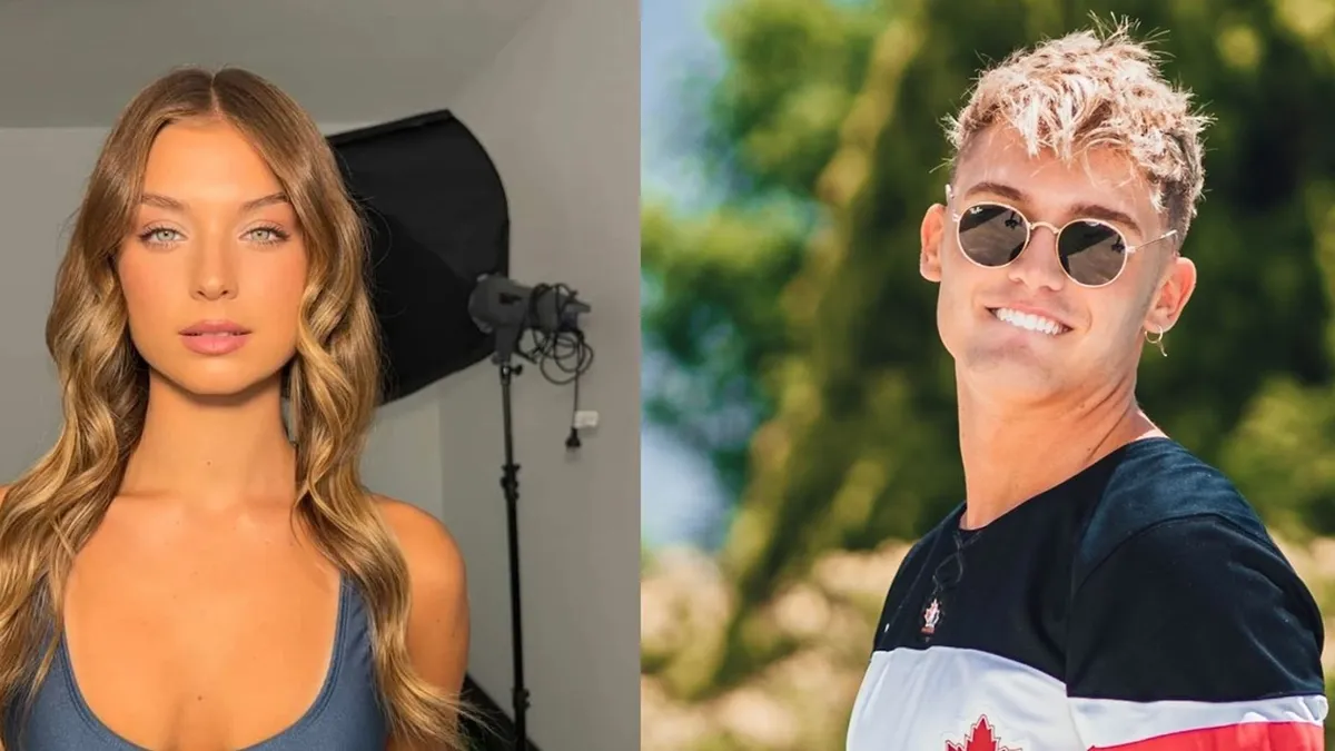 Quién es la modelo con la que Ian Lucas se mostró a los besos en el debut de Argentina en el Mundial