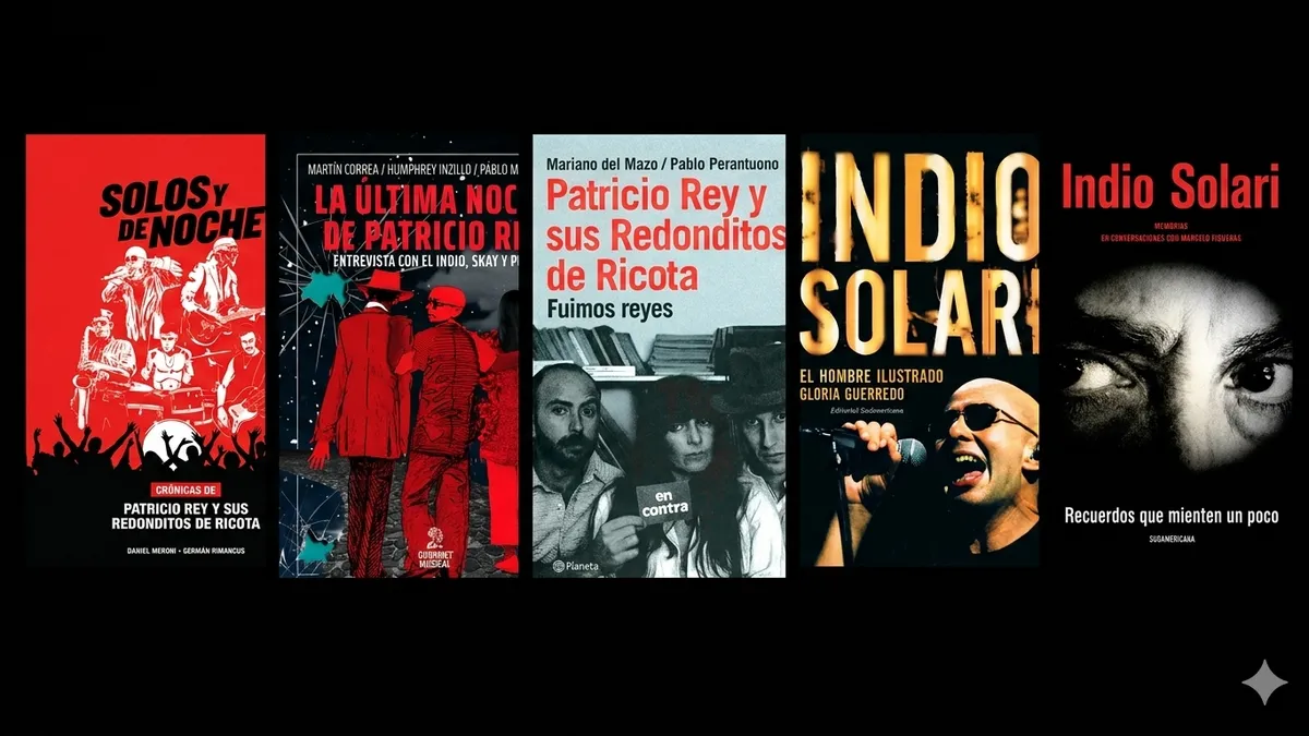 Cinco libros claves para descifrar el mito del Indio y Los Redondos