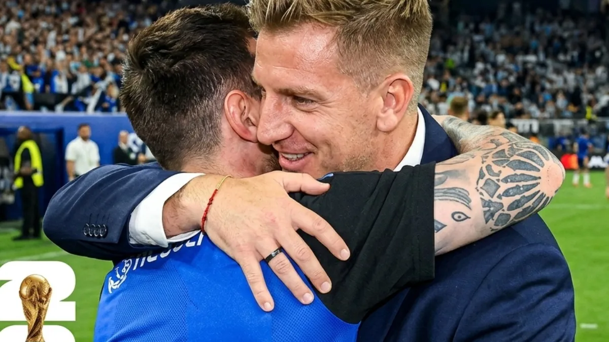 Mundial 2026: Maxi López se quebró al reencontrarse con Messi en la previa del partido con Jordania