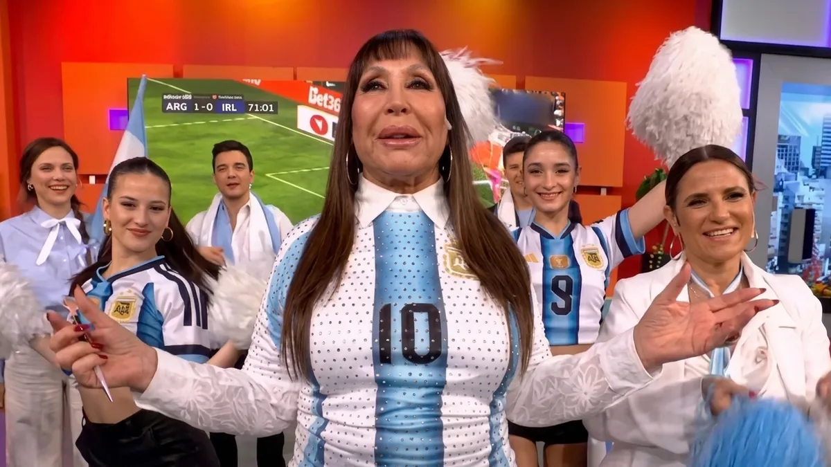 Moria Casán se negó a quedar pegada a cábalas mundialistas: «Se agradece, pero para otro»
