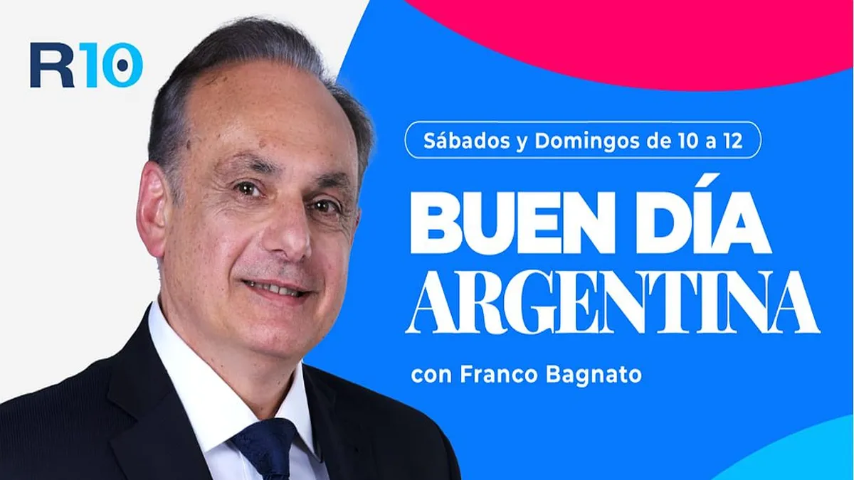 Franco Bagnato llega a los fines de semana de Radio 10 con «Buen día Argentina»