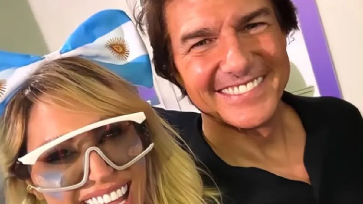 Cómo fue el insólito cara a cara entre Vicky Xipolitakis y Tom Cruise en la final del Mundial 2026