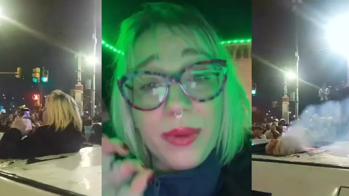 Atacaron a una ex Gran Hermano en medio de los festejos por la Selección argentina