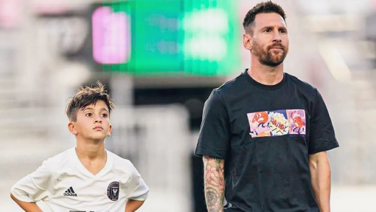 La contundente definición de Thiago Messi entre la Selección argentina y la de España