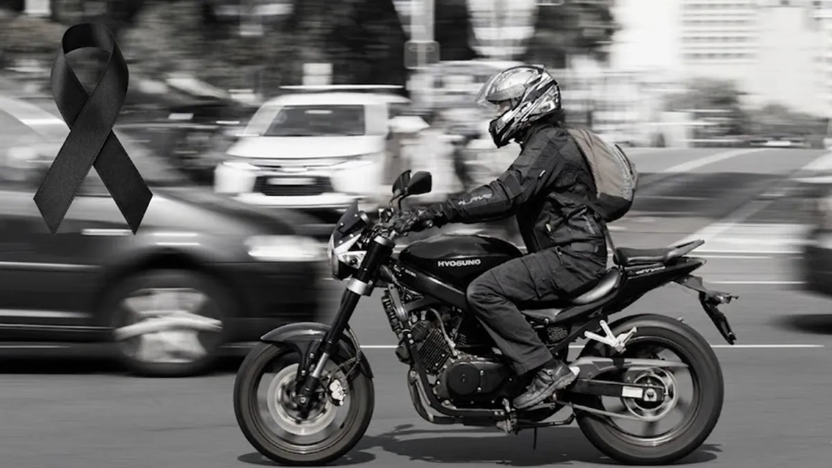 Trágica muerte: perdió la vida un reconocido actor tras sufrir un accidente en moto