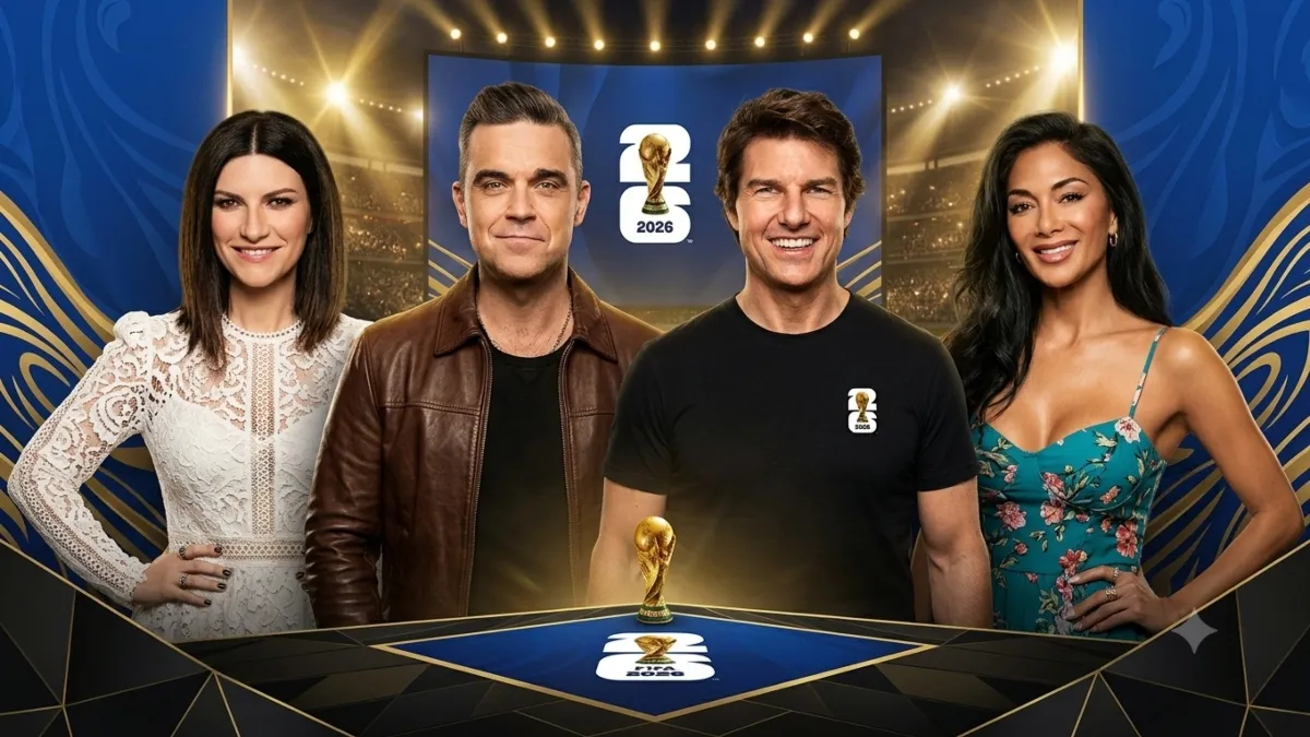 Robbie Williams, Laura Pauisini, Tom Cruise y más: el impactante line up de la clausura del Mundial 2026