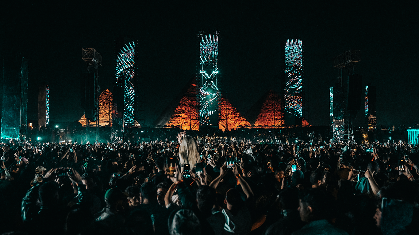 ARTCORE debutará en Egipto junto a las Pirámides de Giza