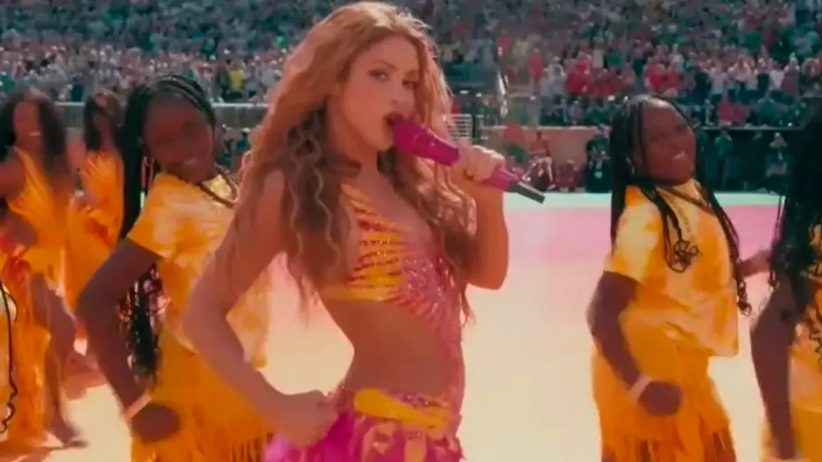Shakira, infaltable: la reina de los Mundiales brilló en el show de medio tiempo de la final