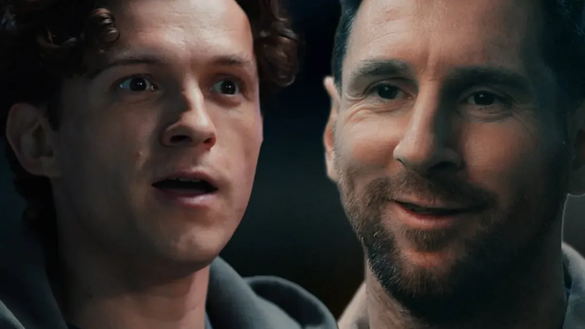 Tom Holland se comparó con Lionel Messi por su estatura y lo definió como «el mejor de la historia»