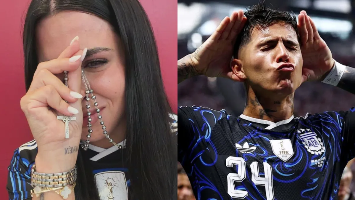 Valentina Cervantes a puro festejo: así celebró el golazo de Enzo y el pase de Argentina a la final