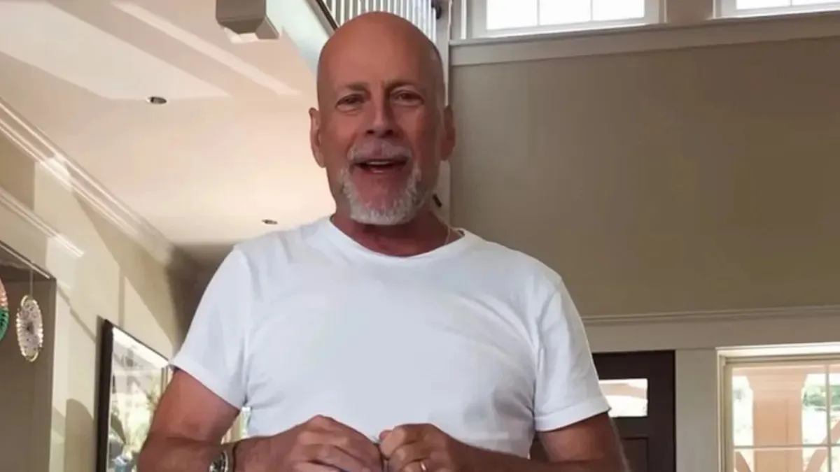 Reapareció Bruce Willis en el casamiento de su hija Tallulah con Justin Acee