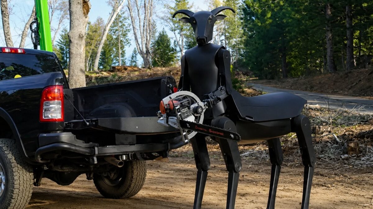 Este robot con aspecto de centauro está diseñado para entrar donde sería demasiado peligroso enviar a una persona