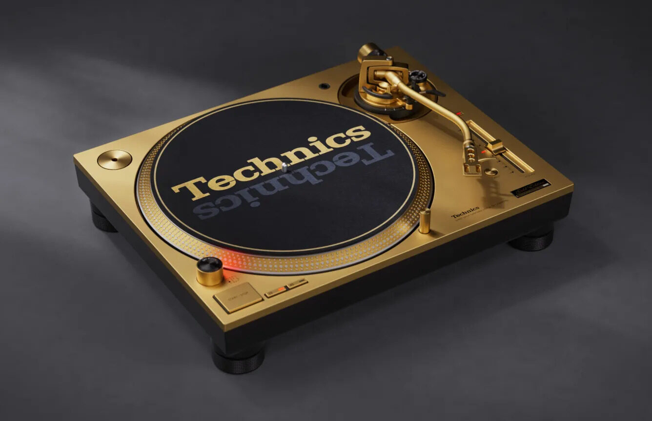 Technics celebra 55 años del SL-1200 con una espectacular edición en oro