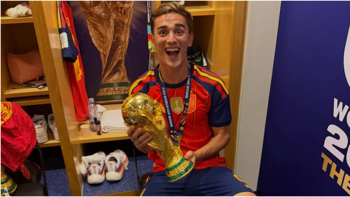 Promesa de campeón: así fue el look de Gavi que sorprendió a todos