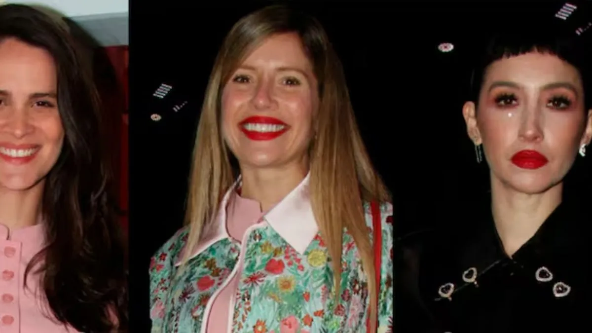 Se acerca la moda de la primavera: así fueron los looks de las famosas que pasaron del total black al rojo