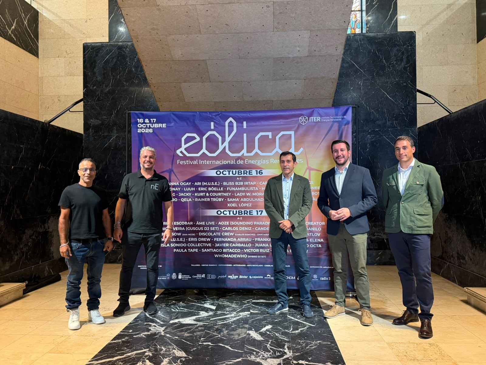 EÓLICA 2026 presenta guaguas gratuitas al ITER
