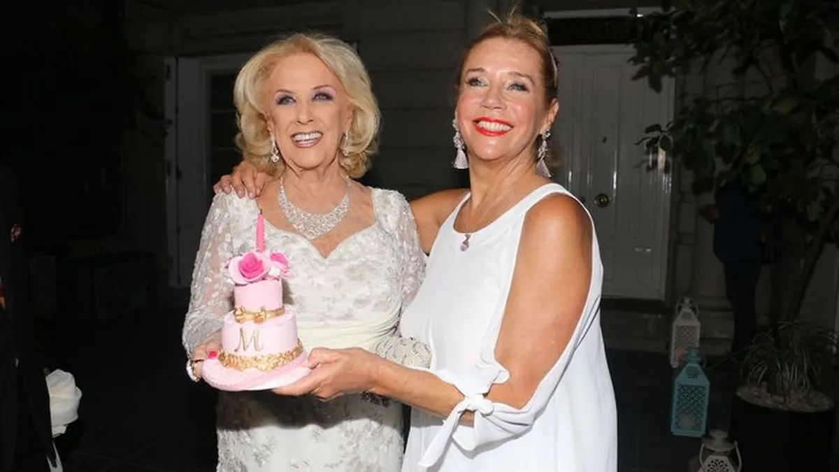 Marcela Tinayre rompió el silencio y reveló un dato sobre la salud de Mirtha Legrand