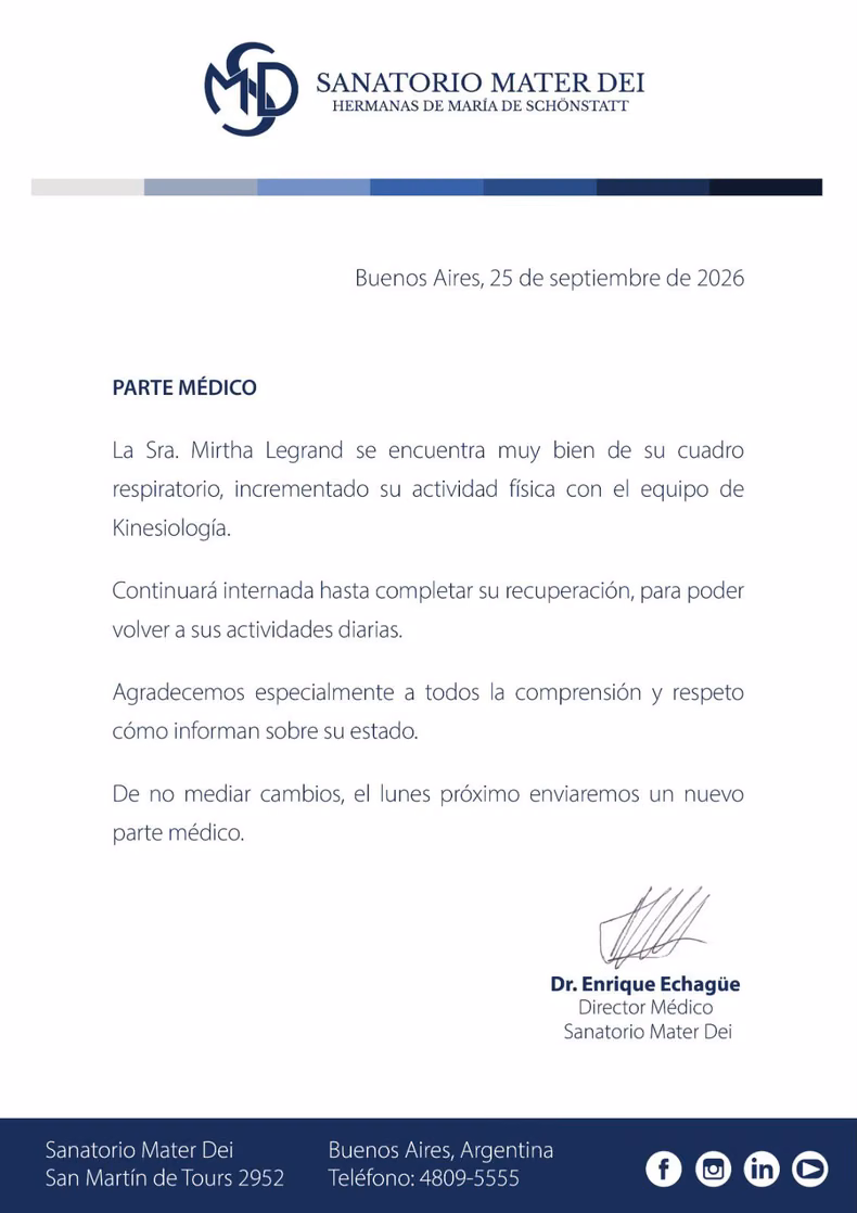 Juana Viale contó cómo sigue la salud de Mirtha Legrand e hizo una divertida revelación: «Me dice las cosas que sí y las que no»