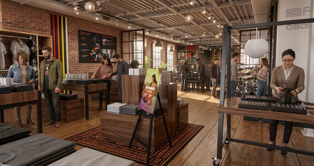 Roland abre su espectacular Flagship Store en Nueva York